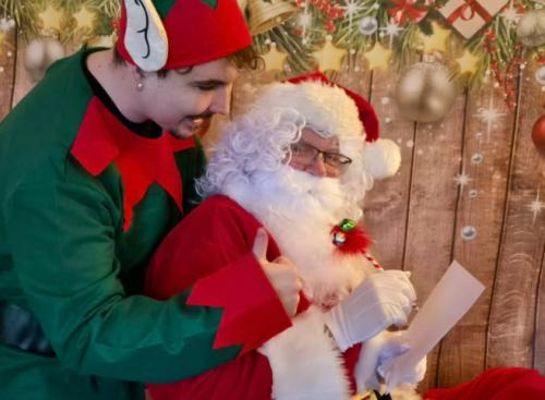 Santa's Grotto at the Memorial Hall Saturday 6 December